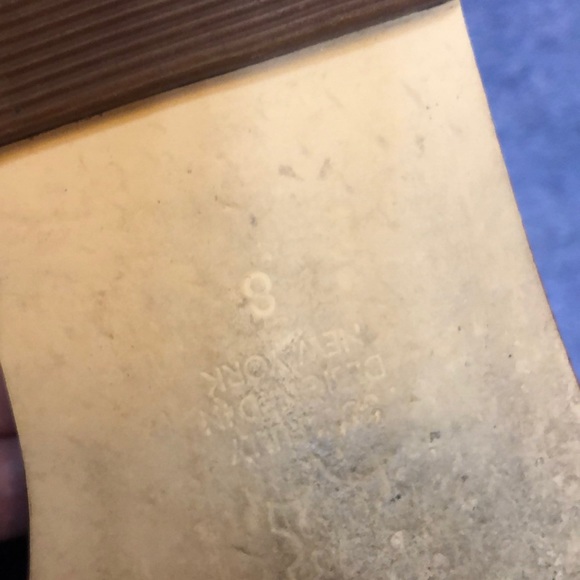 MATT BERNSON~KM Emboss Leather Gladiator Sandal~8 - Picture 6 of 8